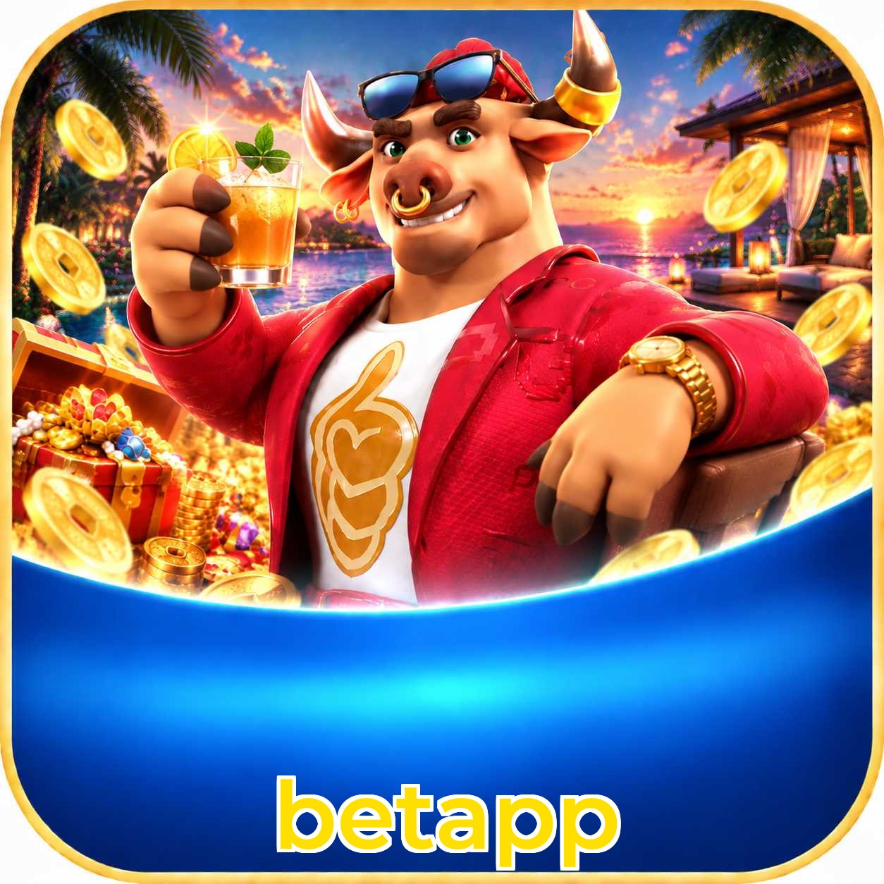 Aplicativo betapp para Android e iOS com interface completa